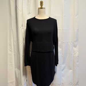 GO couture black twofer dress